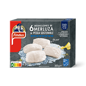 Medallones de merluza