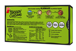 Albondigas vegetales Findus