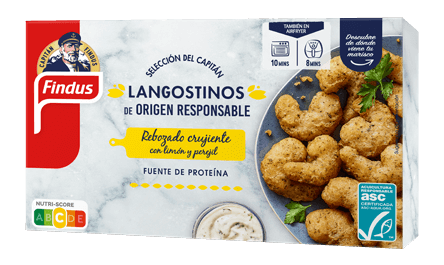 Langostino rebozado Findus