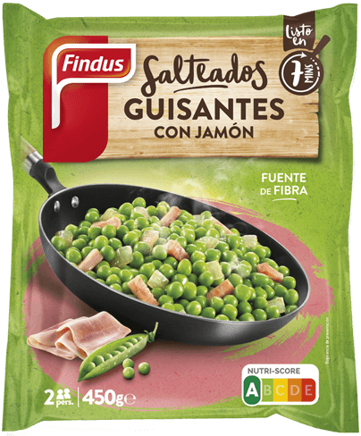 Guisantes finos jamón Findus