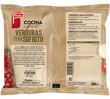 Verduras para sofrito Findus