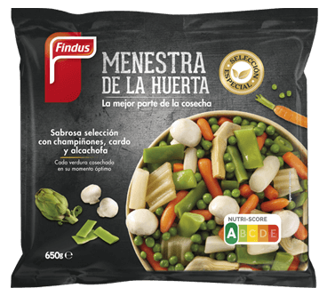 Menestra de la huerta Findus