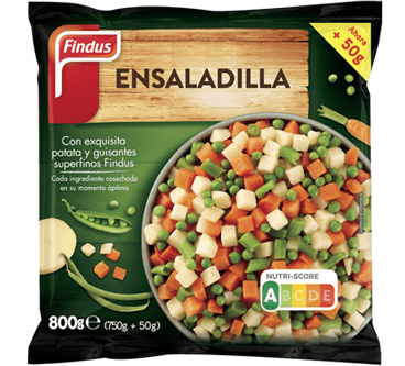 Ensaladilla congelada Findus