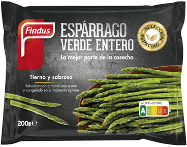 Espárrago verde entero Findus