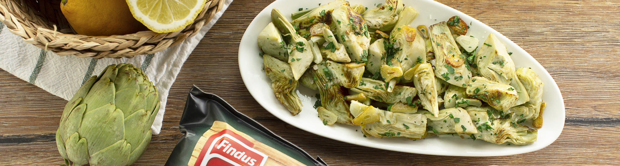 Receta de alcachofas a la plancha