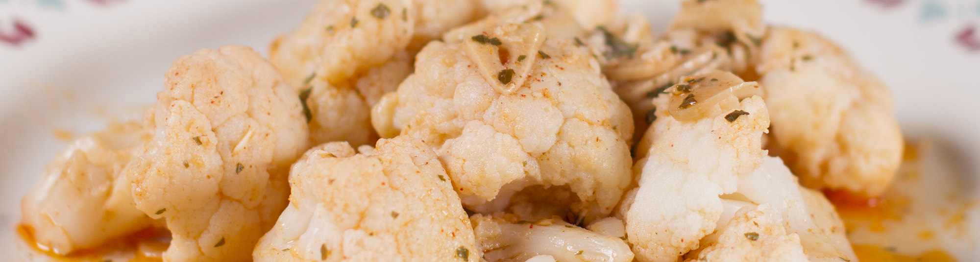 Receta de coliflor al ajoarriero