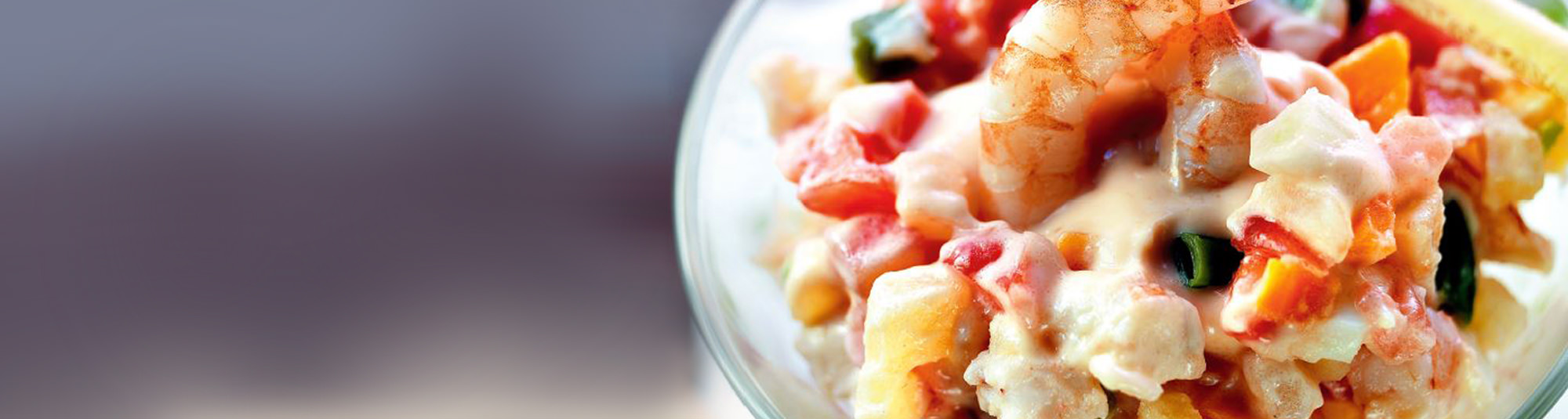 Receta de ensaladilla rusa de langostinos