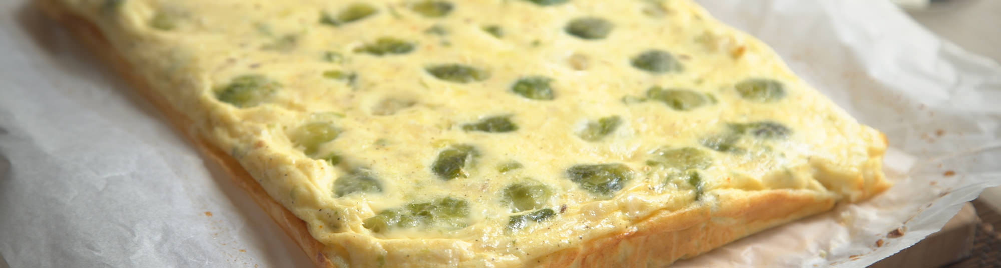 Receta de Flan de Coles de Bruselas