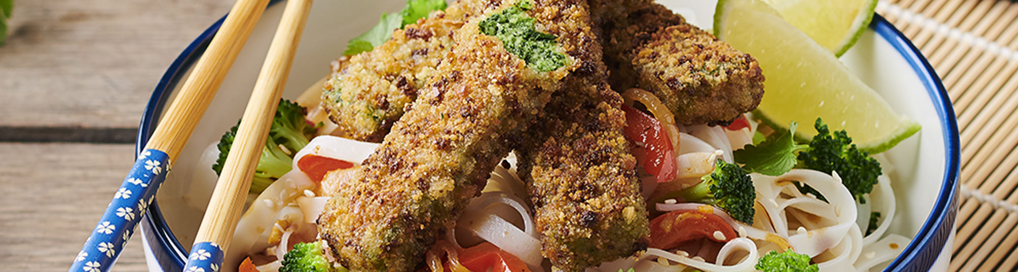 Wok de Verduras con Varitas de Espinacas&nbsp;