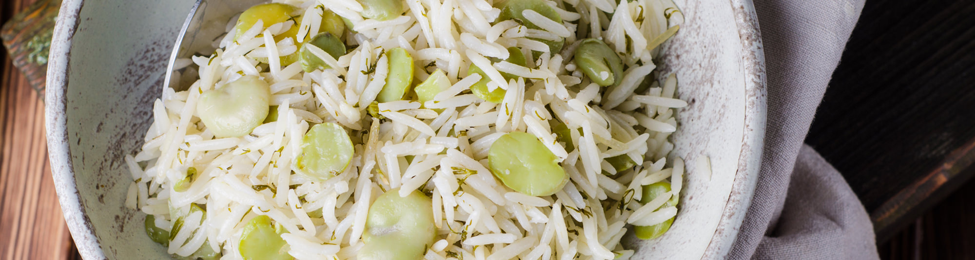 Receta de arroz con habas