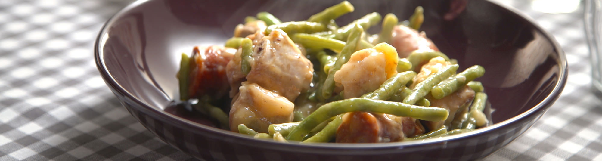 Judías verdes a la riojana