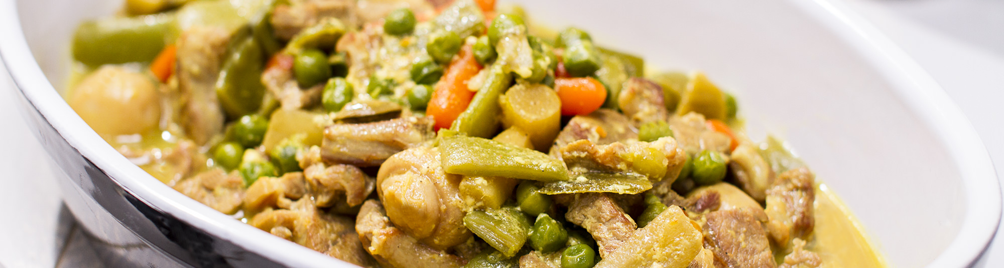 Receta de menestra de verduras con cordero