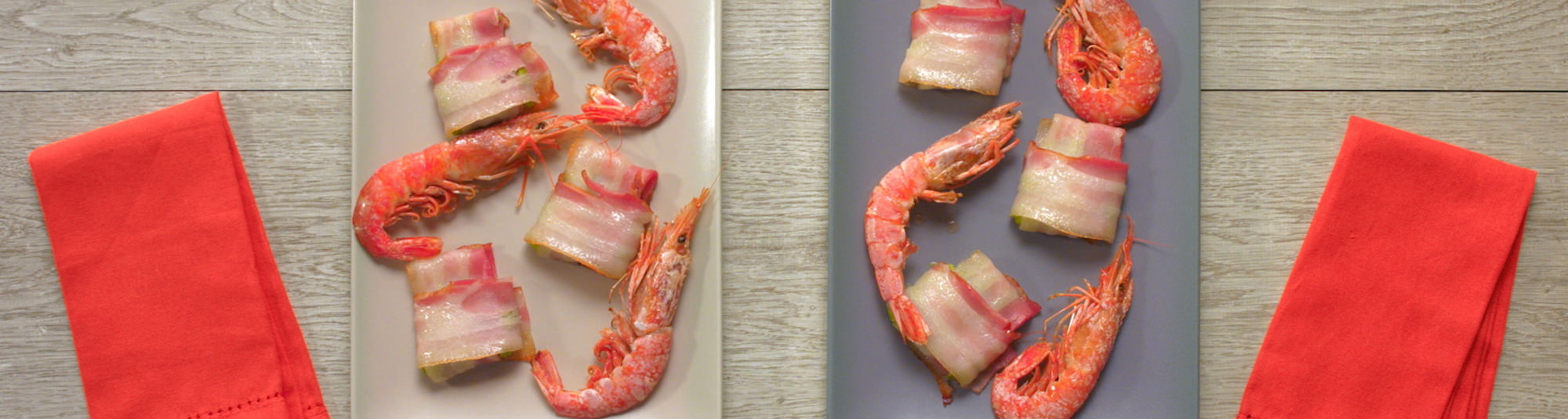 Receta de raviolis rellenos de guisantes y gambas