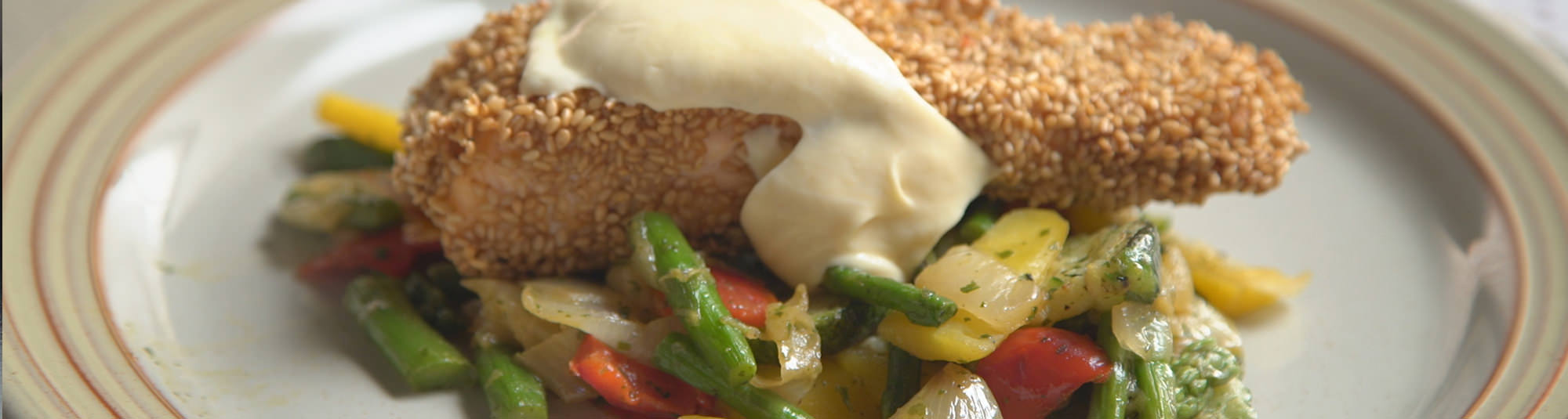 Salmón con Verduras Salteadas