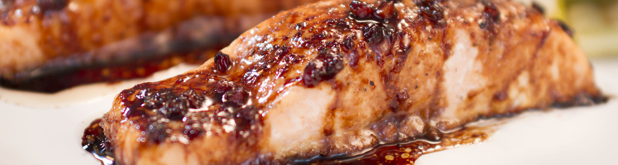 Salmón con Salsa de Soja y Miel