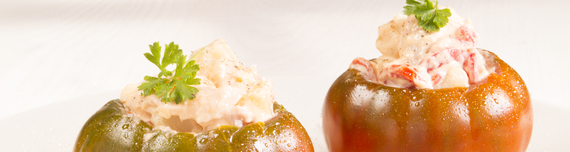 Receta de tomates rellenos de ensaladilla rusa