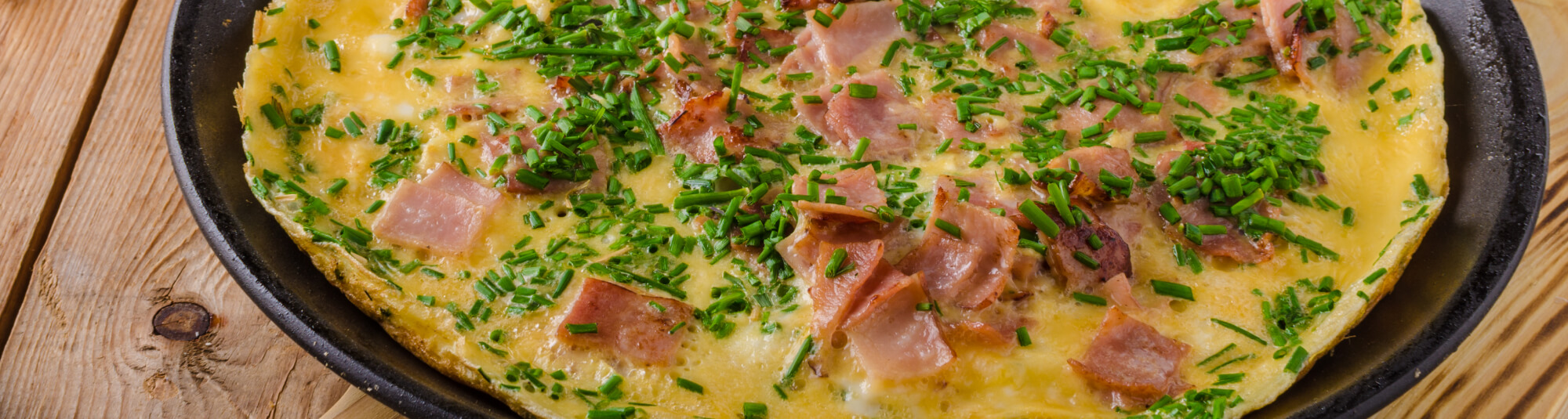 Tortilla de Alcachofas Congeladas y Jamón