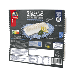 Lomos de bacalao Findus