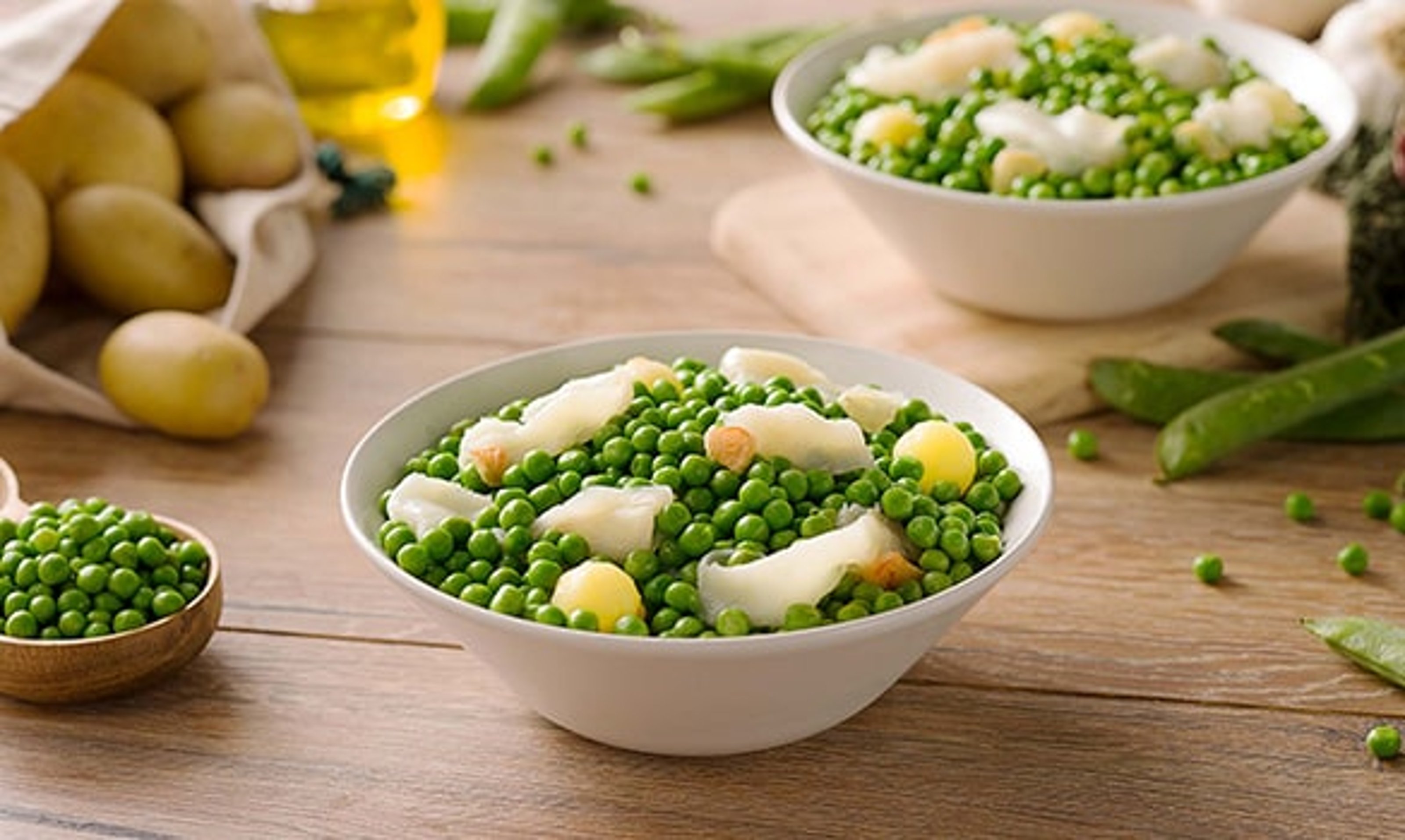 Recetas con guisantes
